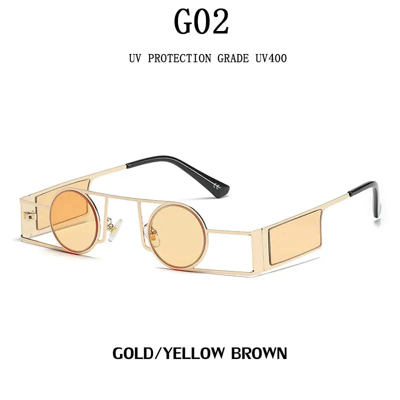 Fashion Retro Style UV400 Punk Sunglasses for Men and Women - Unisex Sunglasses - DYAVOR®