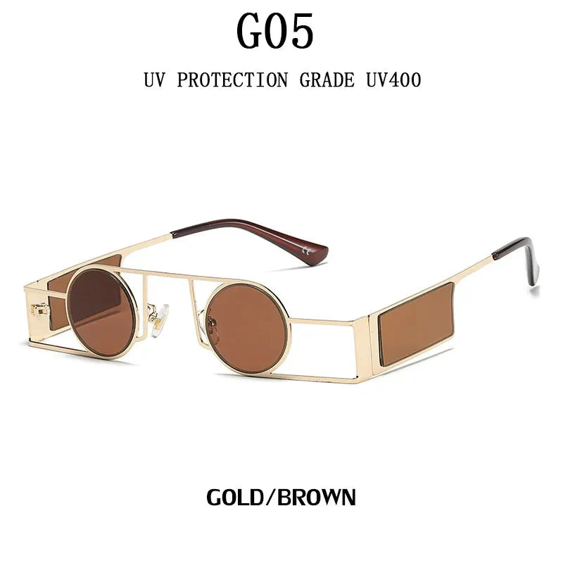 Fashion Retro Style UV400 Punk Sunglasses for Men and Women - Unisex Sunglasses - DYAVOR®
