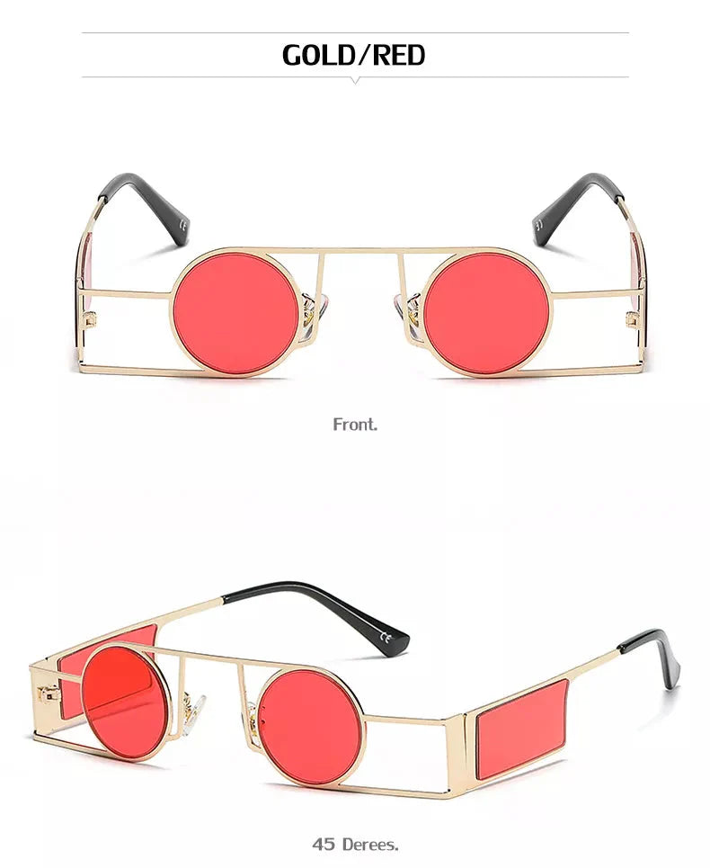 Fashion Retro Style UV400 Punk Sunglasses for Men and Women - Unisex Sunglasses - DYAVOR®