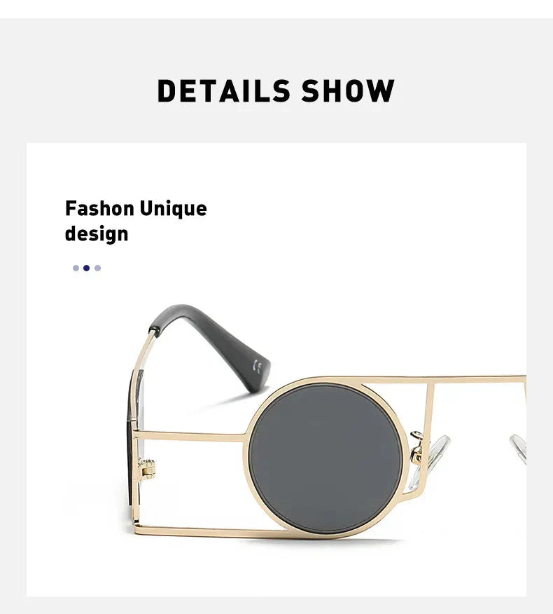 Fashion Retro Style UV400 Punk Sunglasses for Men and Women - Unisex Sunglasses - DYAVOR®