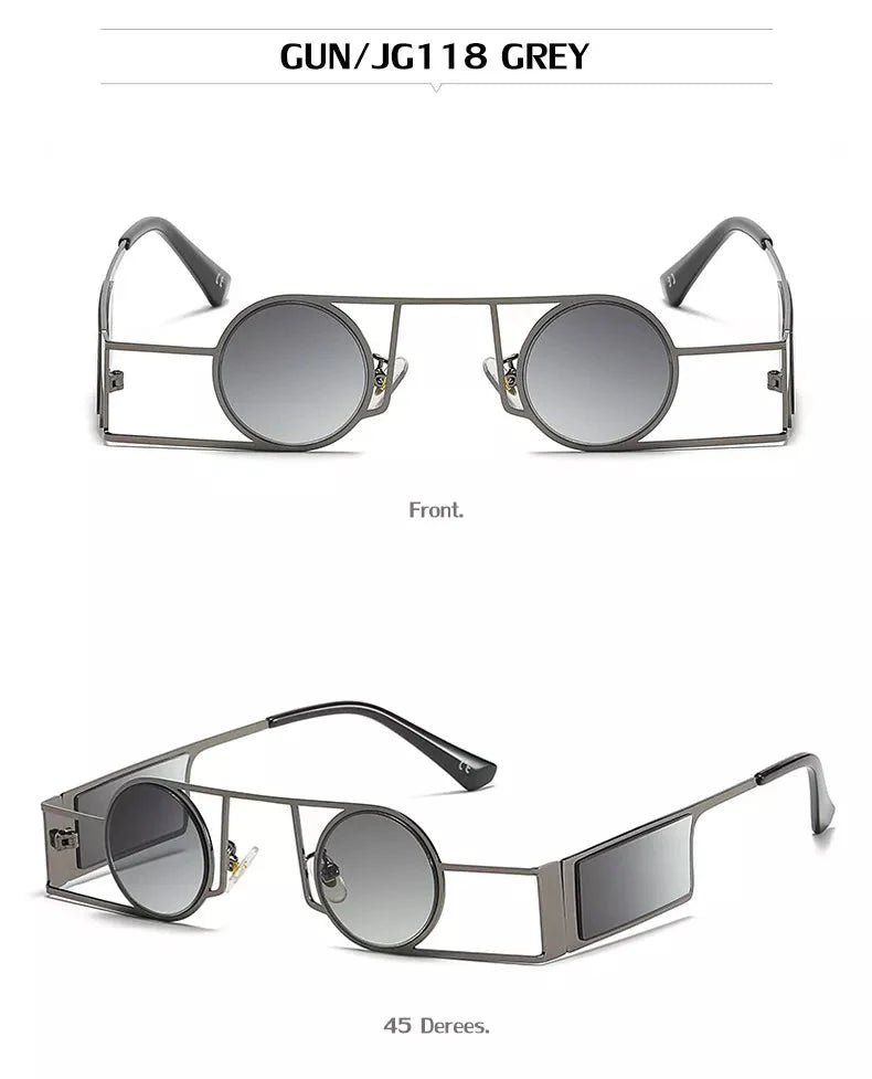 Fashion Retro Style UV400 Punk Sunglasses for Men and Women - Unisex Sunglasses - DYAVOR®