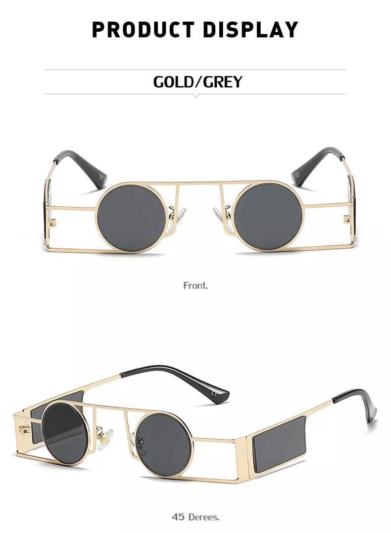 Fashion Retro Style UV400 Punk Sunglasses for Men and Women - Unisex Sunglasses - DYAVOR®