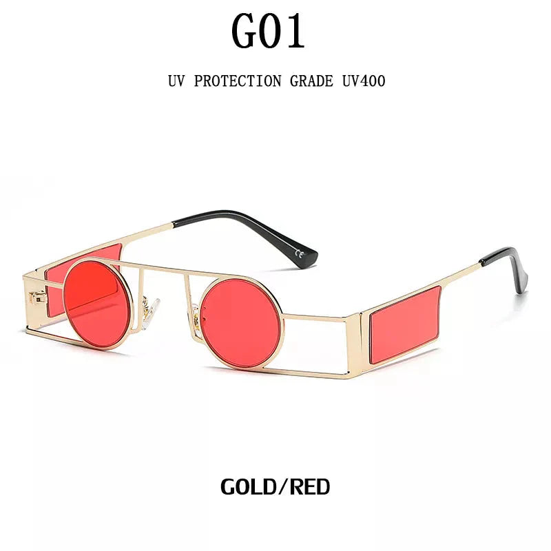 Fashion Retro Style UV400 Punk Sunglasses for Men and Women - Unisex Sunglasses - DYAVOR®