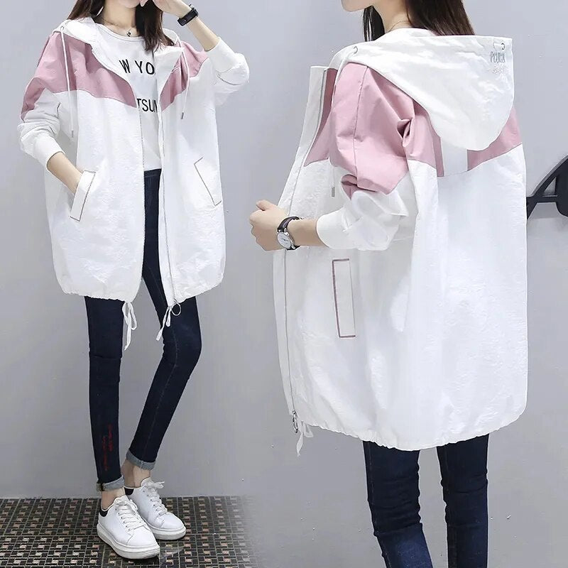 Jasmine - Lightweight hooded long coat for women - 07/112024 2 - DYAVOR®
