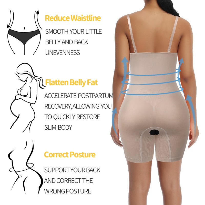 Women's Seamless Push-Up Chest Butt Lifter Shapewear Slimmers Bodysuit - Slimmers - DYAVOR®