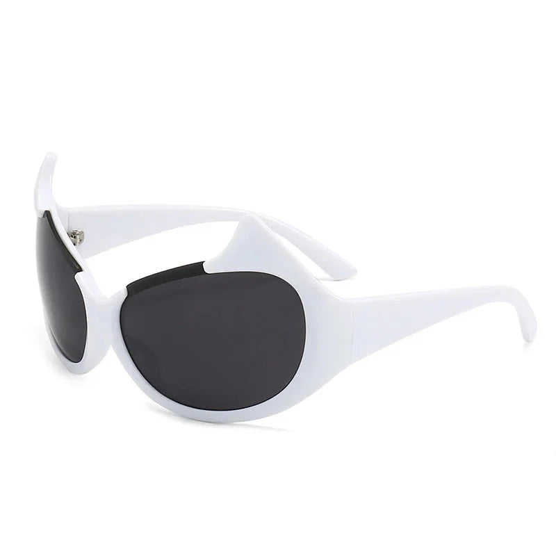 Women's Sexy Punk Style UV400 Mirror Cat Eyes Eyewear Sunglasses - Women Sunglasses - DYAVOR®