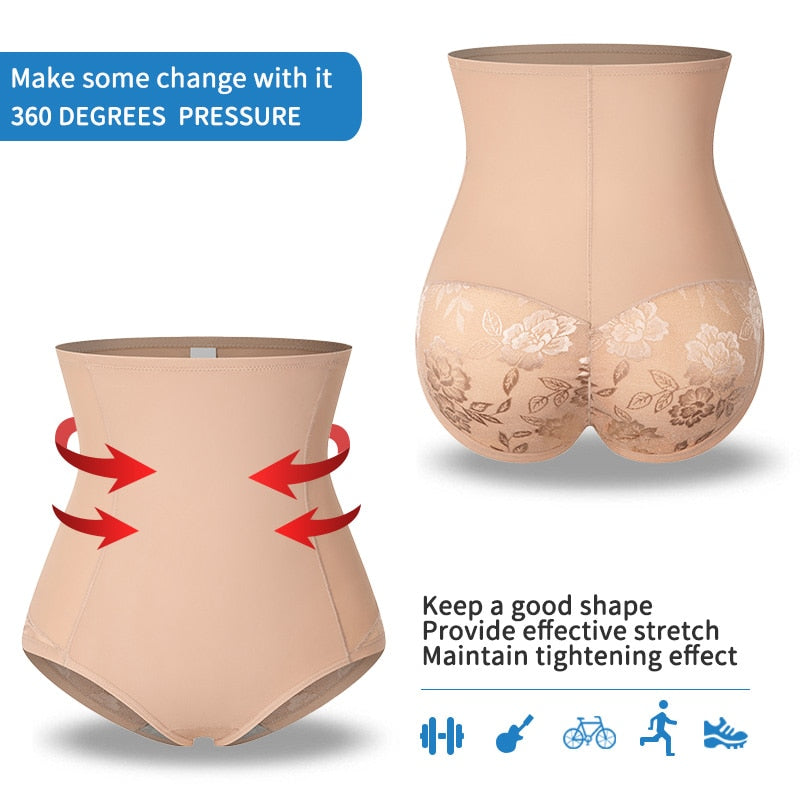 Women's Sexy Lace Mesh Seamless Butt Lifter Slim Waist Trainer Shapewear - Butt Lifter - DYAVOR®