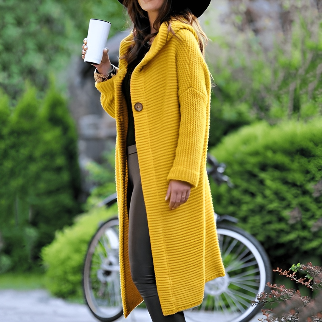 Annick | Elegant knit long cardigan - 07/112024 2 - DYAVOR®