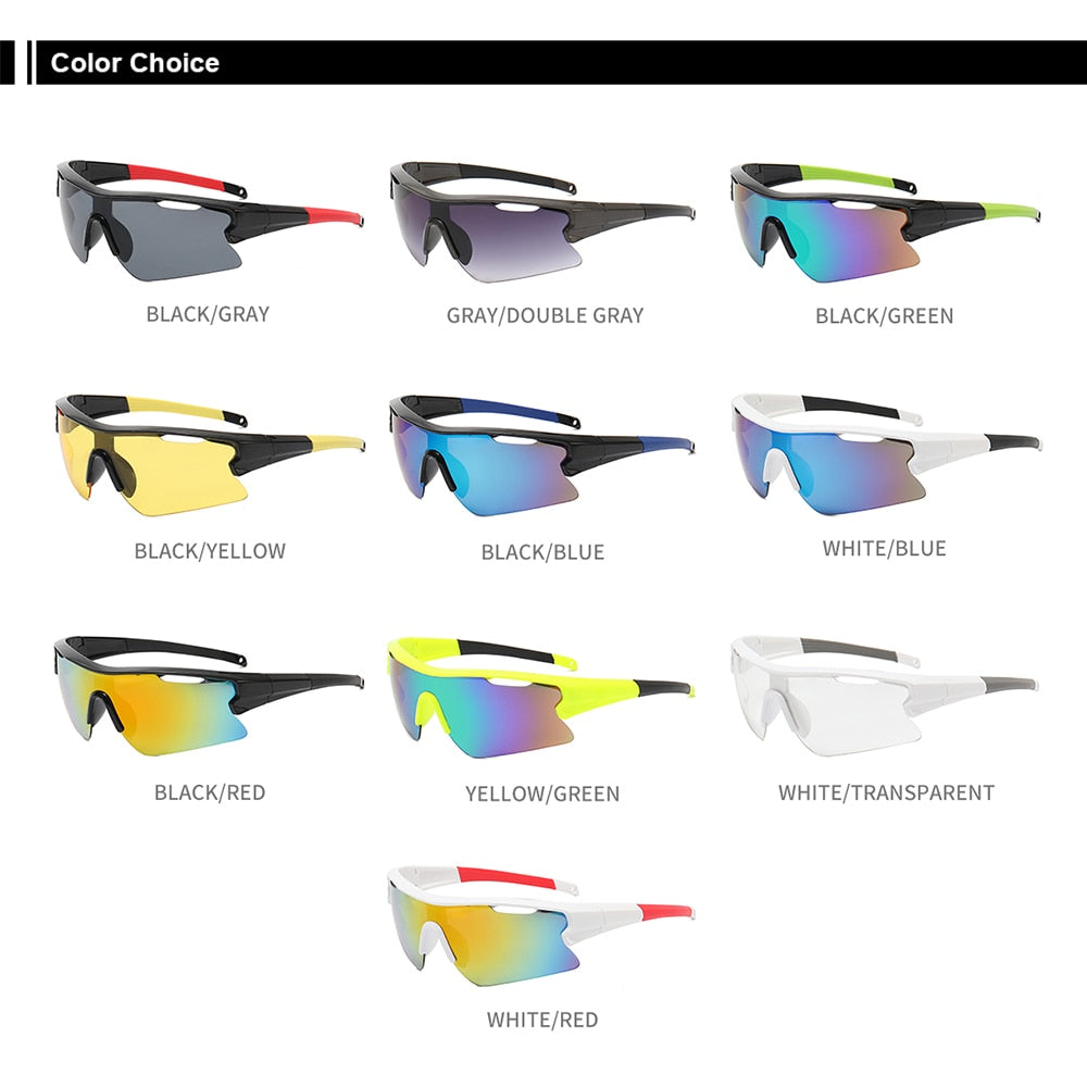 Sports Cycling Eyewear UV400 Lenses Sunglasses for Men and Women - Unisex Sunglasses - DYAVOR®