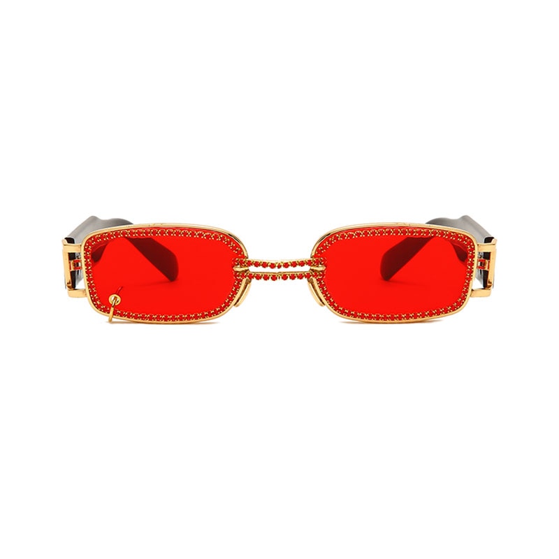Steampunk UV400 Diamond Rimless Eyewear Sunglasses for Women - Women Sunglasses - DYAVOR®