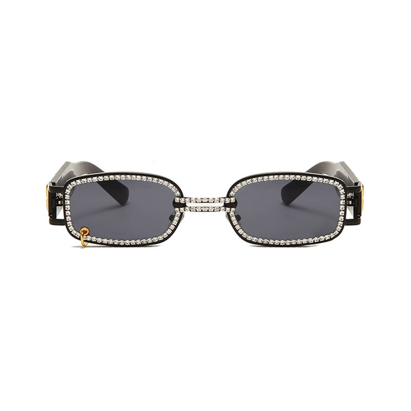 Steampunk UV400 Diamond Rimless Eyewear Sunglasses for Women - Women Sunglasses - DYAVOR®