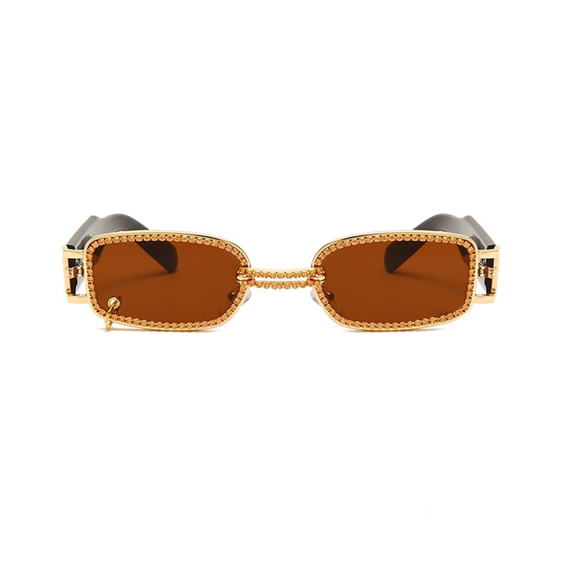 Steampunk UV400 Diamond Rimless Eyewear Sunglasses for Women - Women Sunglasses - DYAVOR®