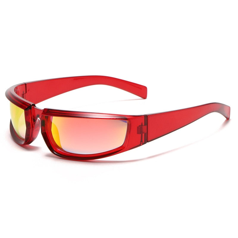 Women's Shield Style Outdoor Goggle Mirror Polarized Sunglasses - Women Sunglasses - DYAVOR®