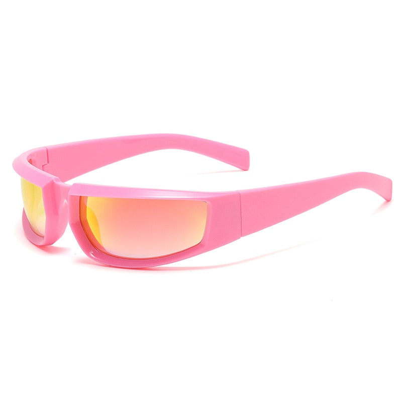 Women's Shield Style Outdoor Goggle Mirror Polarized Sunglasses - Women Sunglasses - DYAVOR®