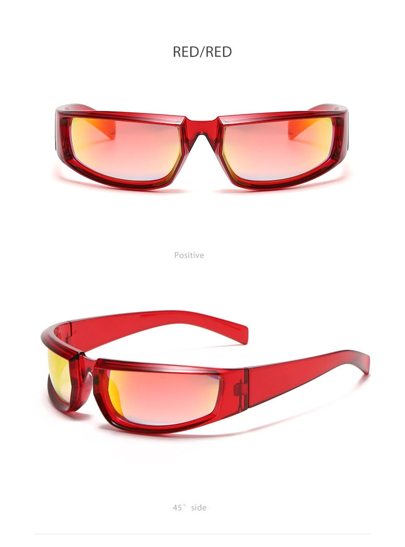 Women's Shield Style Outdoor Goggle Mirror Polarized Sunglasses - Women Sunglasses - DYAVOR®