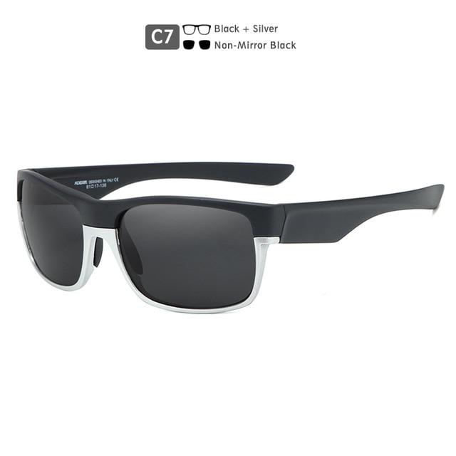 TR90 145mm Lens Width Coated Polarized Sunglasses for Men Women - Unisex Sunglasses - DYAVOR®