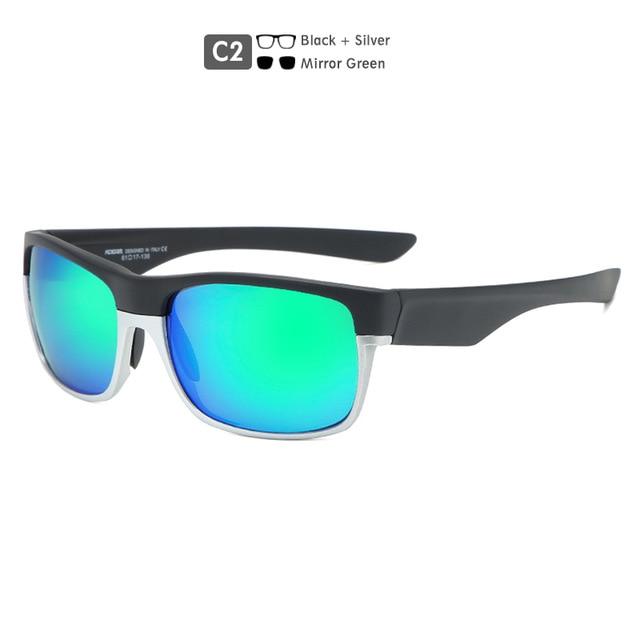 TR90 145mm Lens Width Coated Polarized Sunglasses for Men Women - Unisex Sunglasses - DYAVOR®