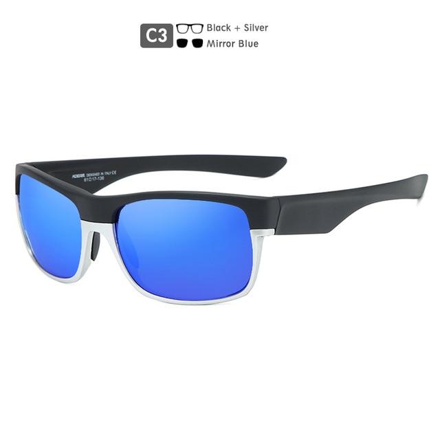 TR90 145mm Lens Width Coated Polarized Sunglasses for Men Women - Unisex Sunglasses - DYAVOR®