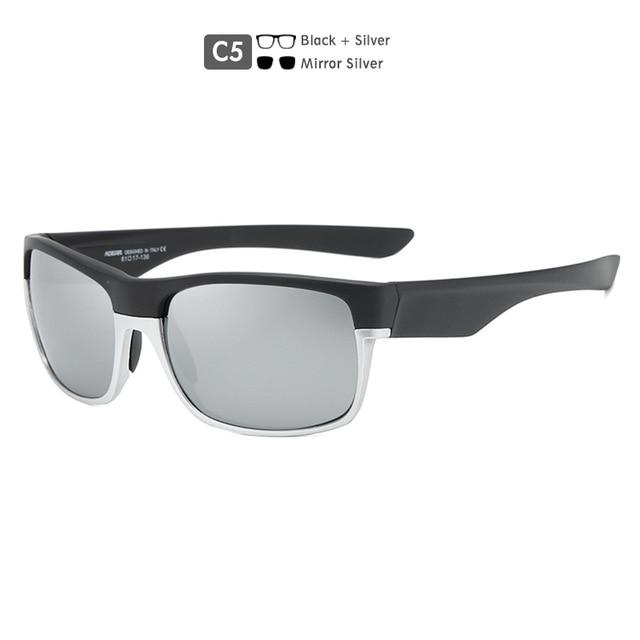 TR90 145mm Lens Width Coated Polarized Sunglasses for Men Women - Unisex Sunglasses - DYAVOR®