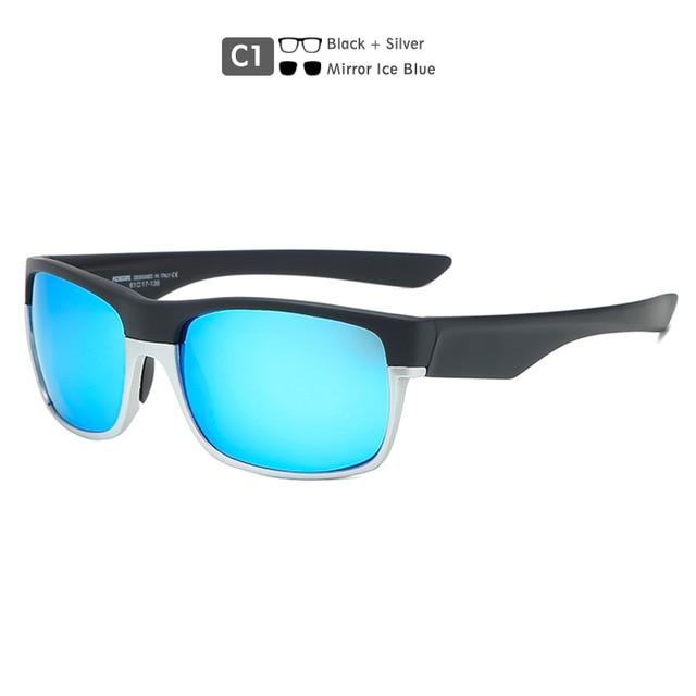 TR90 145mm Lens Width Coated Polarized Sunglasses for Men Women - Unisex Sunglasses - DYAVOR®