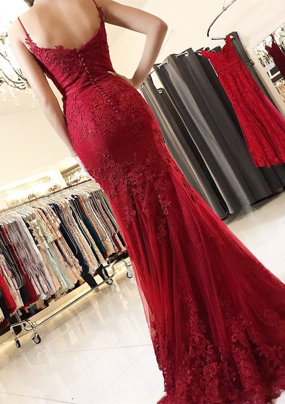 Sloan | Mermaid Sweetheart Sleeveless Floor-Length Tulle Prom Dress With Appliqued - Prom Dress - DYAVOR®