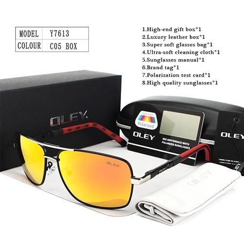 Unisex Fashion Eyes Protection Polarized Sunglasses with Accessories - Unisex Sunglasses - DYAVOR®