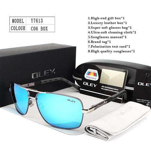 Unisex Fashion Eyes Protection Polarized Sunglasses with Accessories - Unisex Sunglasses - DYAVOR®