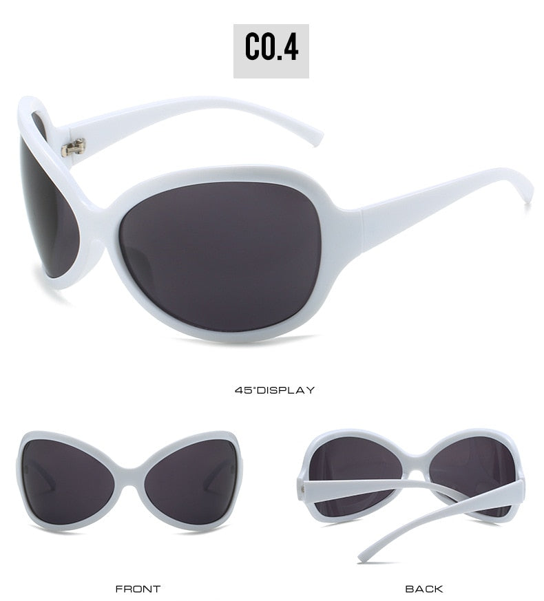 Unisex Punk Sports Luxury Designer UV400 Shades Oversized Wrap Sunglasses - Unisex Sunglasses - DYAVOR®
