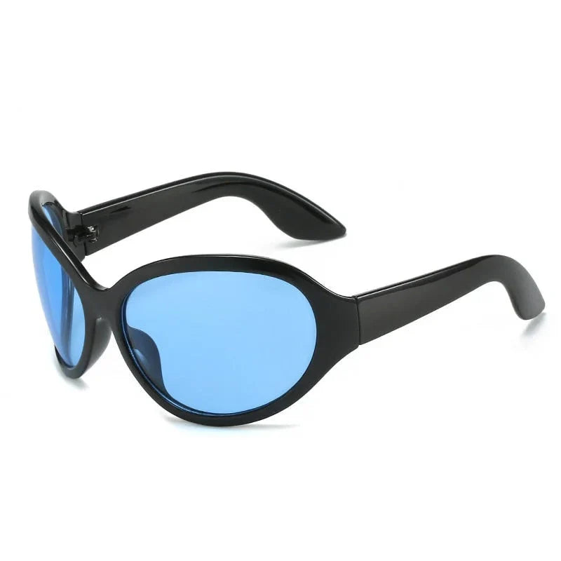 Unisex Punk Sports Luxury Designer UV400 Shades Oversized Wrap Sunglasses - Unisex Sunglasses - DYAVOR®