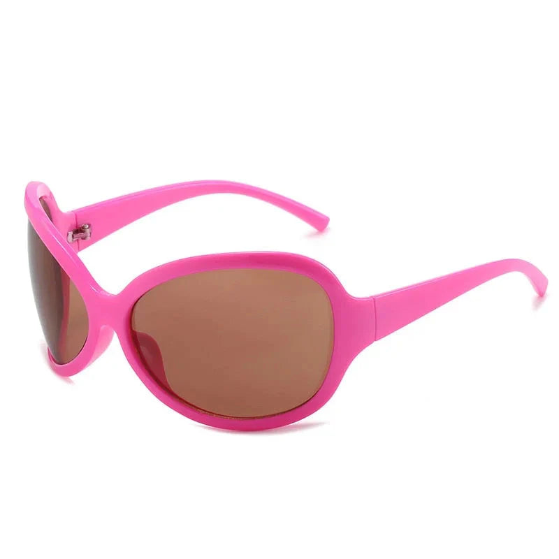 Unisex Punk Sports Luxury Designer UV400 Shades Oversized Wrap Sunglasses - Unisex Sunglasses - DYAVOR®