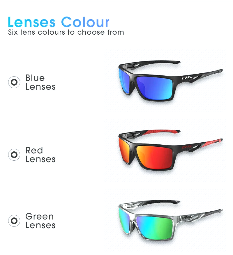 Unisex Sports Style Polarized UV400 Lens Outdoor Cycling Sunglasses - Unisex Sunglasses - DYAVOR®