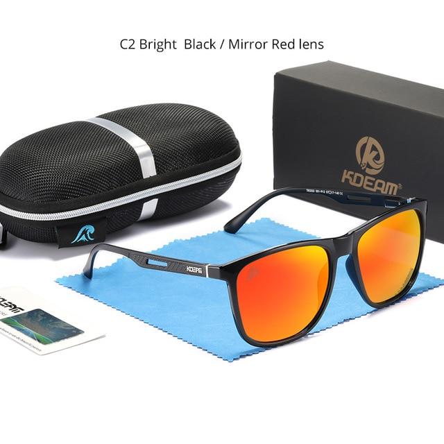 Unisex Strong Spring Hinges Polarized Light TR90 Frame Sun Glasses - Unisex Sunglasses - DYAVOR®