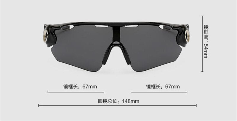 Unisex UV400 Outdoor Sport Mountain Bike Bicycle Cycling Fishing Eyewear - Unisex Sunglasses - DYAVOR®