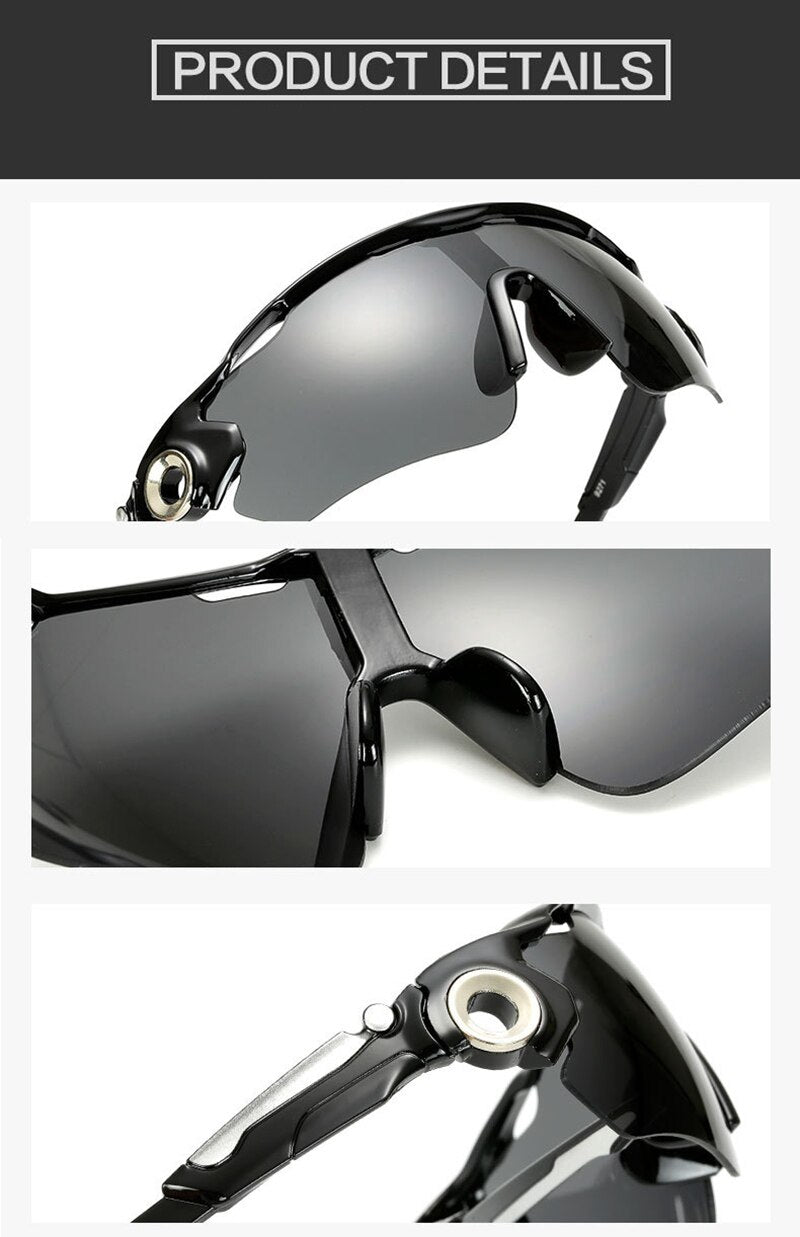 Unisex UV400 Outdoor Sport Mountain Bike Bicycle Cycling Fishing Eyewear - Unisex Sunglasses - DYAVOR®