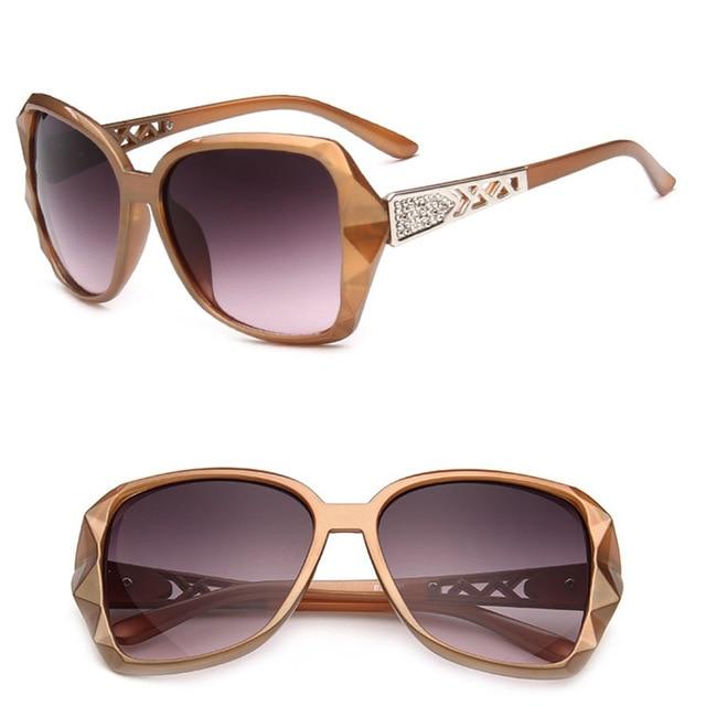 Vintage Big Frame Cat Eye Anti-Reflective Lens Women's Driving Sunglasses - Women Sunglasses - DYAVOR®