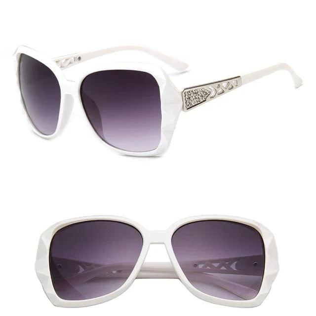 Vintage Big Frame Cat Eye Anti-Reflective Lens Women's Driving Sunglasses - Women Sunglasses - DYAVOR®