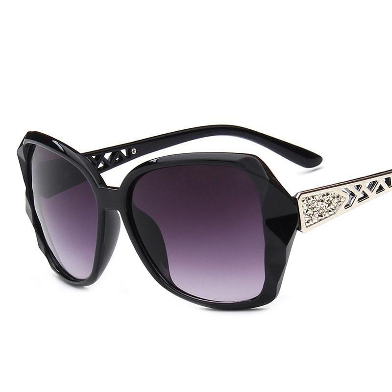 Vintage Big Frame Cat Eye Anti-Reflective Lens Women's Driving Sunglasses - Women Sunglasses - DYAVOR®