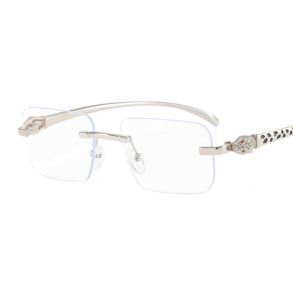 Women's Vintage Fashion Designer Rimless Small Square Sunglasses - Women Sunglasses - DYAVOR®