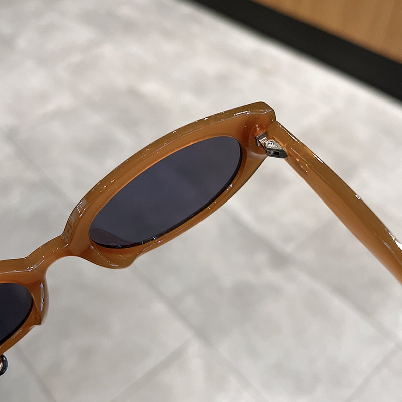 Unisex Designer Fashion Retro Vintage Oval Gradient Eyewear Sunglasses - Unisex Sunglasses - DYAVOR®