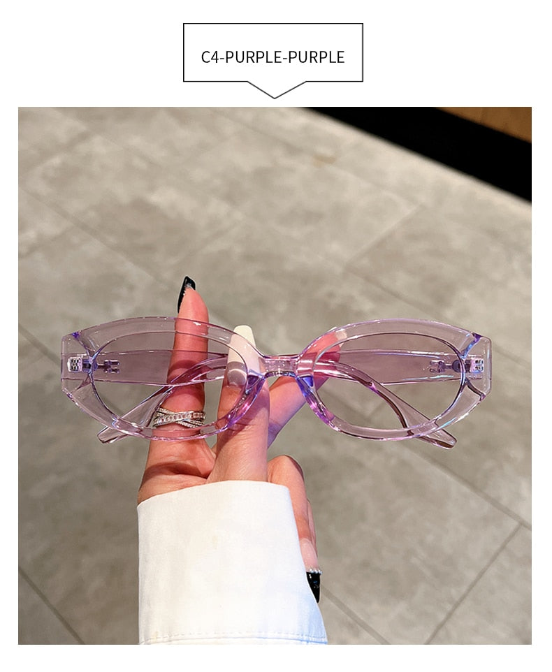 Unisex Designer Fashion Retro Vintage Oval Gradient Eyewear Sunglasses - Unisex Sunglasses - DYAVOR®