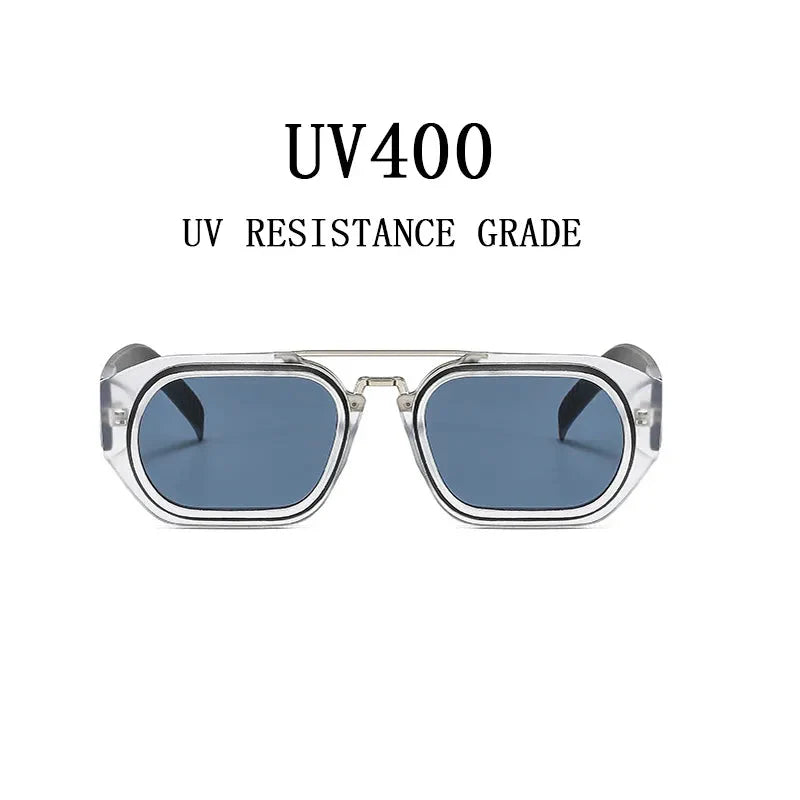 Vintage Steampunk Style Anti-UV Square Sunglasses for Men and Women - Unisex Sunglasses - DYAVOR®
