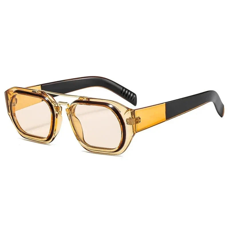 Vintage Steampunk Style Anti-UV Square Sunglasses for Men and Women - Unisex Sunglasses - DYAVOR®