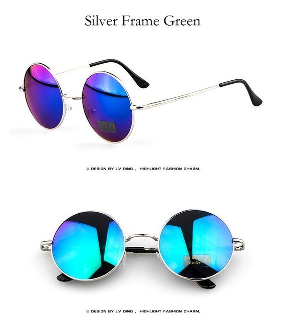 Vintage Steampunk Round Designer Metal Coated Women Sunglasses - Women Sunglasses - DYAVOR®