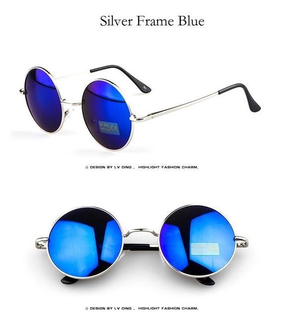 Vintage Steampunk Round Designer Metal Coated Women Sunglasses - Women Sunglasses - DYAVOR®