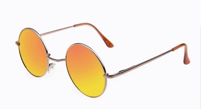 Vintage Steampunk Round Designer Metal Coated Women Sunglasses - Women Sunglasses - DYAVOR®