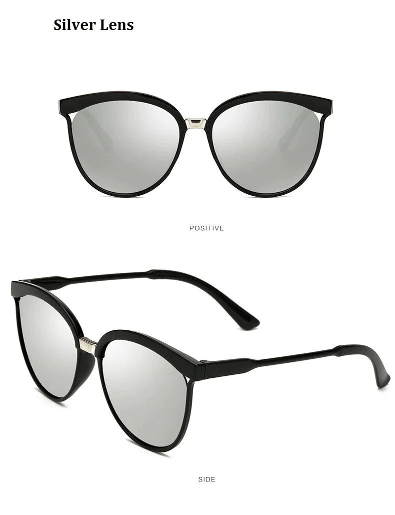 Vintage Style Designer Retro Sunglasses for Women with Mirror Lens - Women Sunglasses - DYAVOR®