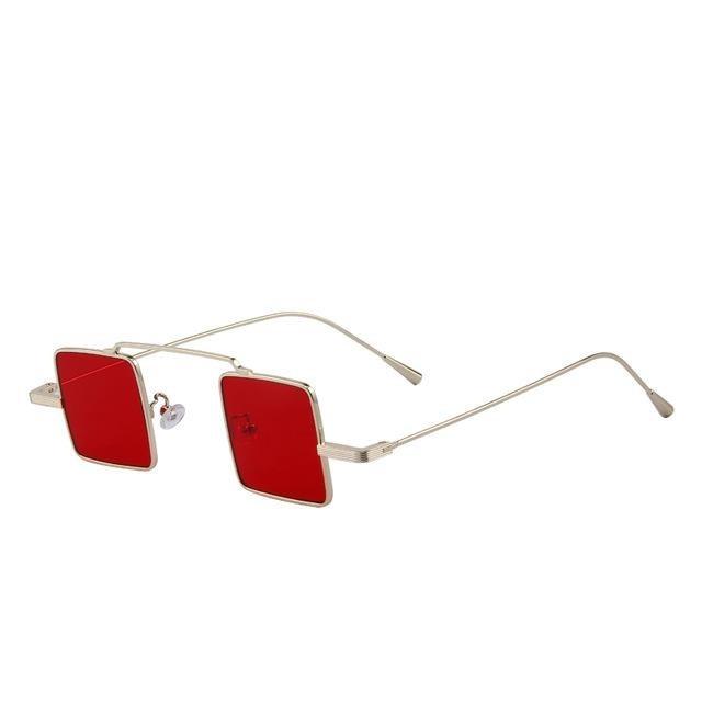 Vintage Women Steampunk Square Anti-Reflective Sunglasses - Women Sunglasses - DYAVOR®