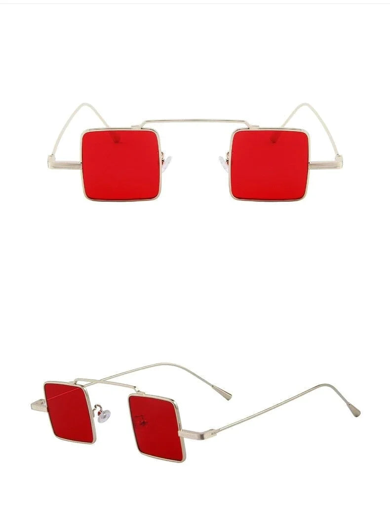 Vintage Women Steampunk Square Anti-Reflective Sunglasses - Women Sunglasses - DYAVOR®