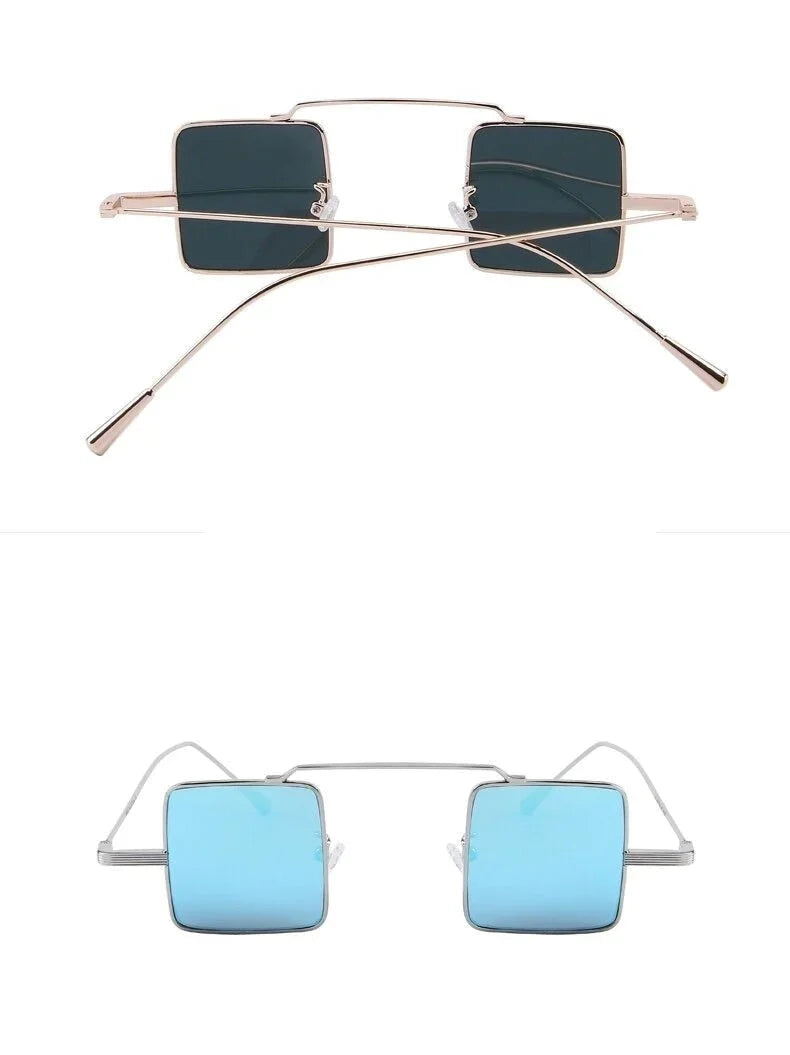 Vintage Women Steampunk Square Anti-Reflective Sunglasses - Women Sunglasses - DYAVOR®