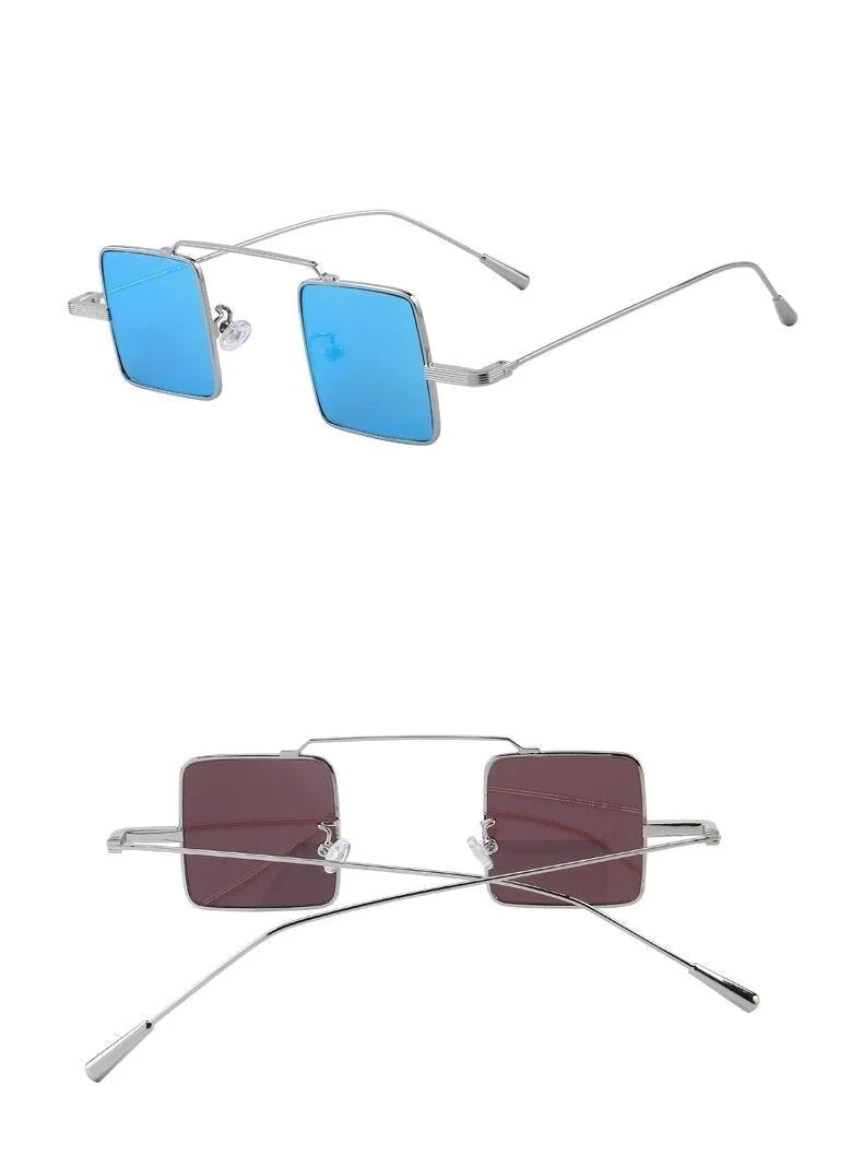 Vintage Women Steampunk Square Anti-Reflective Sunglasses - Women Sunglasses - DYAVOR®